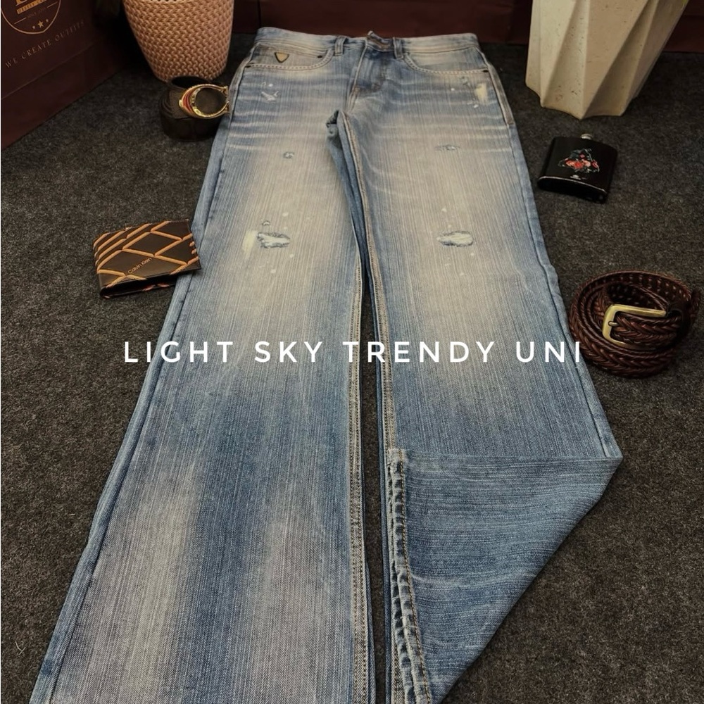 Men's Straight Jeans - Blue